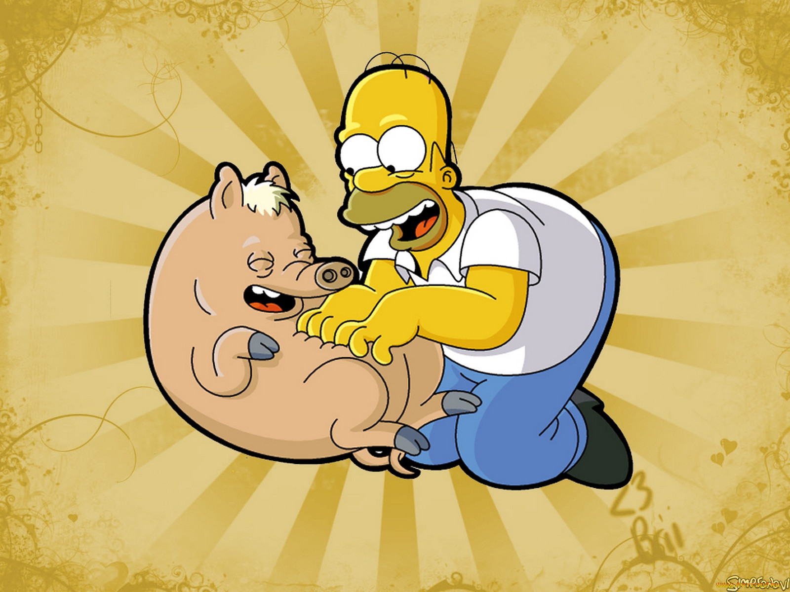 , the, simpsons